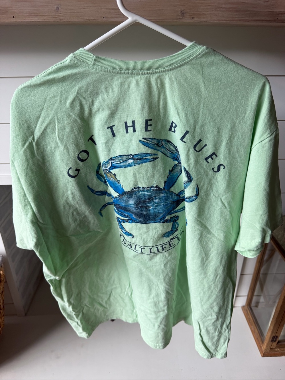 Salt Life Men’s Short Sleeve Pocket Tee - Mint - Picture 5 of 5